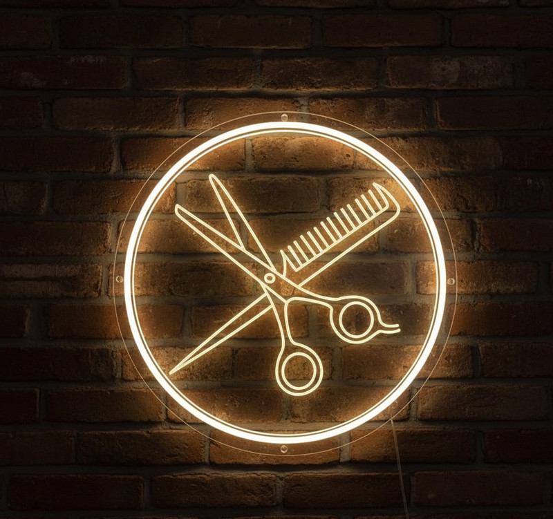 Custom Neon Sign for Salon & Bar | Personalized Name Sign | Custom LED Wall Sign gallery