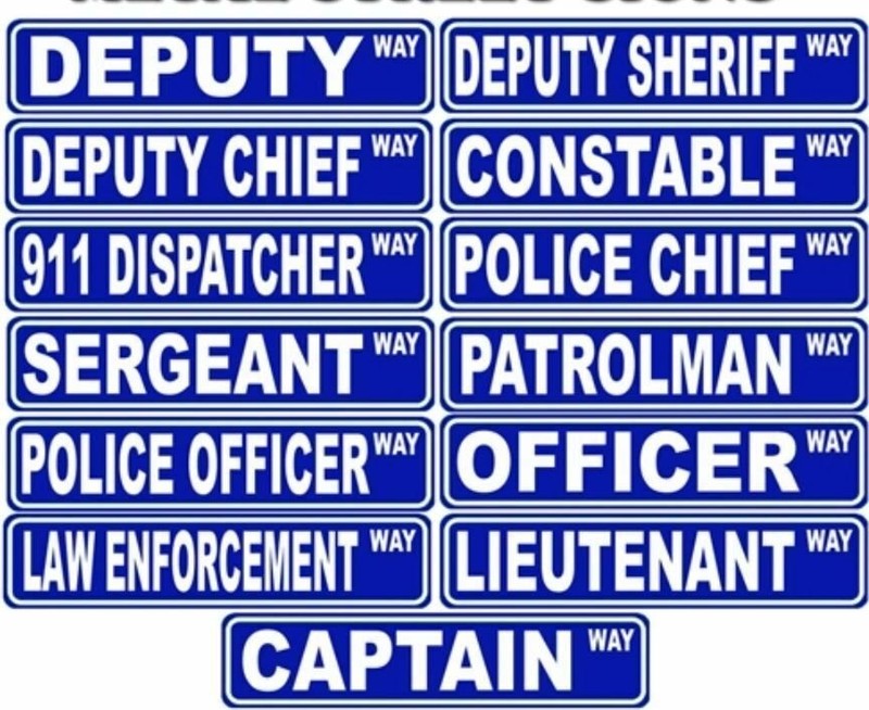 Custom Personalized Aluminum Street Sign Outdoor Indoor Great Gift for Everyone gallery