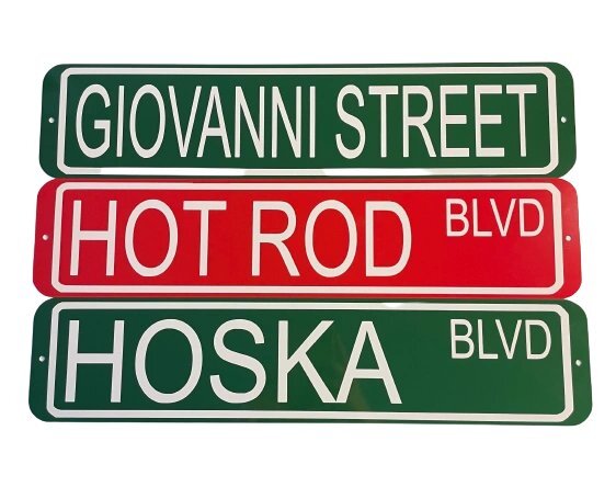 Custom Personalized Aluminum Street Sign Outdoor Indoor Great Gift for Everyone gallery
